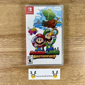 Mario & Luigi Brothership Nintendo Switch Game NEW SEALED